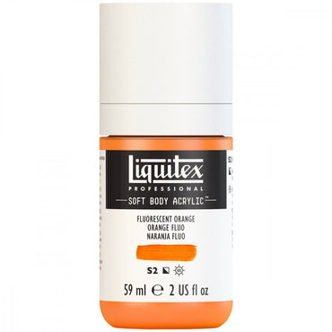 Tinta Acrílica Liquitex Soft Body 59ml S2 982 Fluorescent Orange