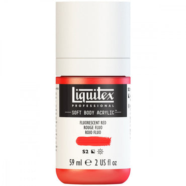 Tinta Acrílica Liquitex Soft Body 59ml S2 983 Fluorescent Red