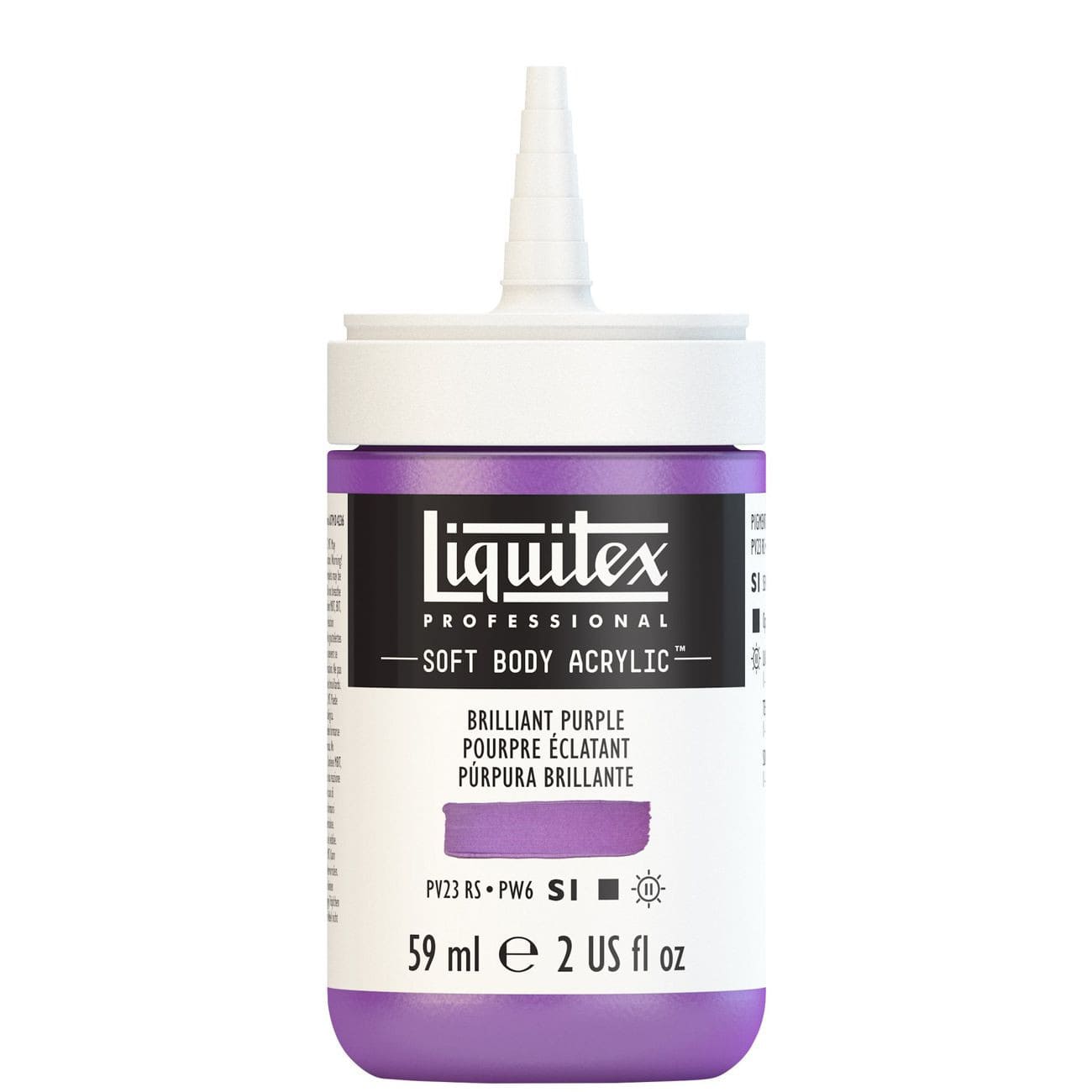 Tinta Acrílica Liquitex Soft Body 59ml S1 590 Brilhant Purple
