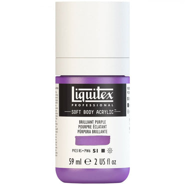 Tinta Acrílica Liquitex Soft Body 59ml S1 590 Brilhant Purple