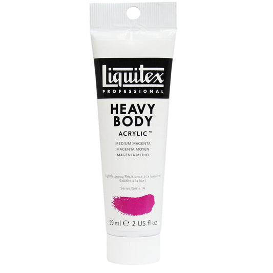 Tinta Acrílica Liquitex Heavy Body 500 Medium Magenta 59ml