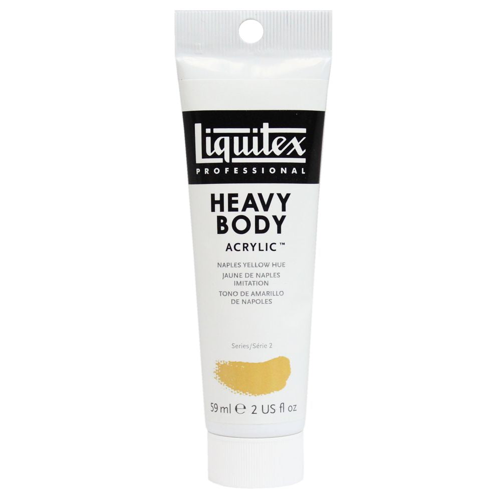 Tinta Acrílica Liquitex Heavy Body 601 Naples Yellow Hue 59ml