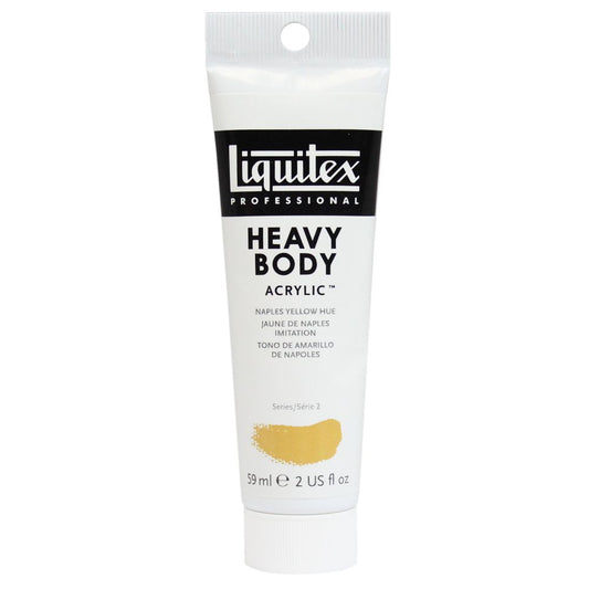 Tinta Acrílica Liquitex Heavy Body 601 Naples Yellow Hue 59ml
