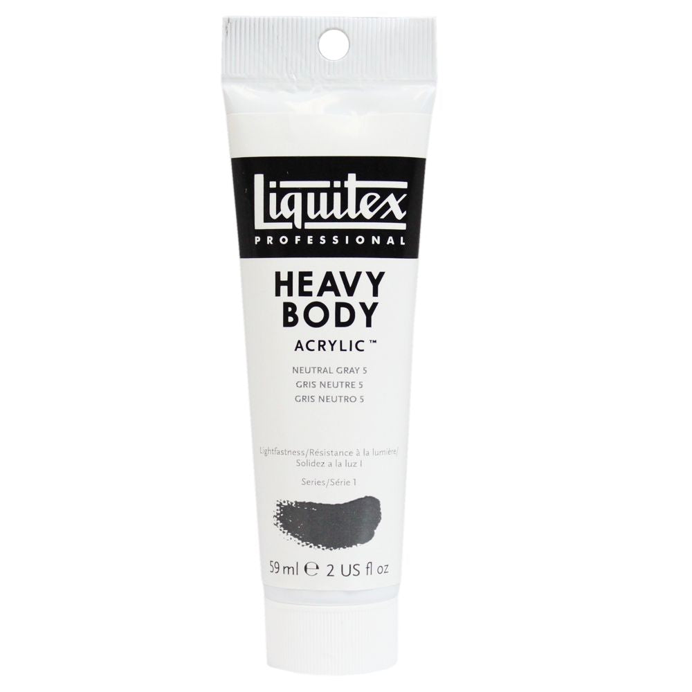 Tinta Acrílica Liquitex Heavy Body 599 Neutral Gray 5 59ml
