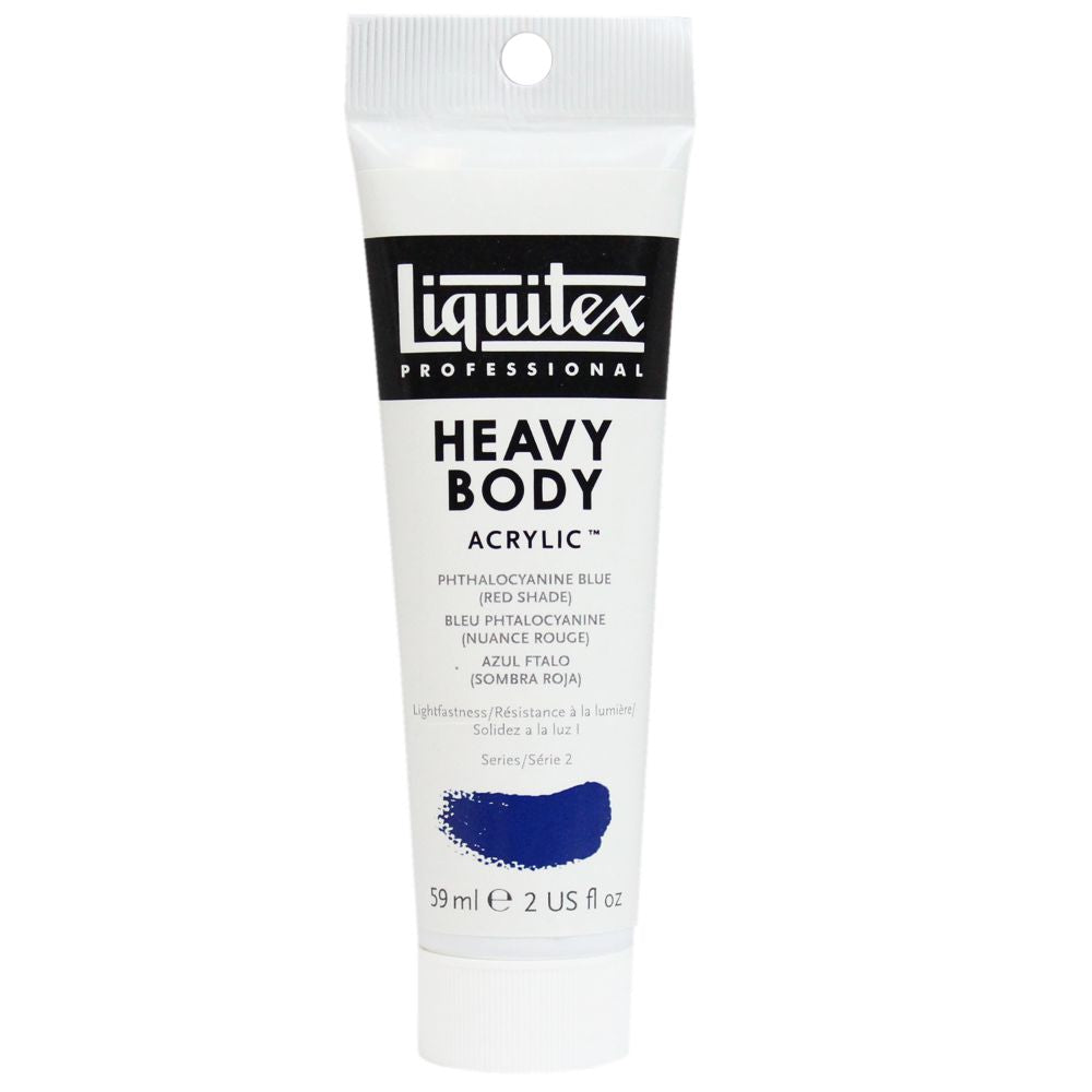 Tinta Acrílica Liquitex Heavy Body 314 Phthalocyanine Blue (Red Shade) 59ml