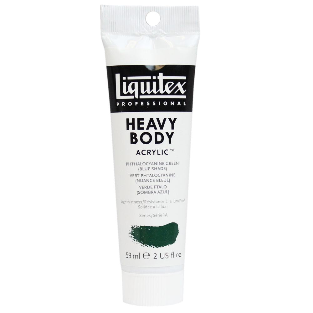 Tinta Acrílica Liquitex Heavy Body 317 Phthalocyanine Green (Blue Shade) 59ml