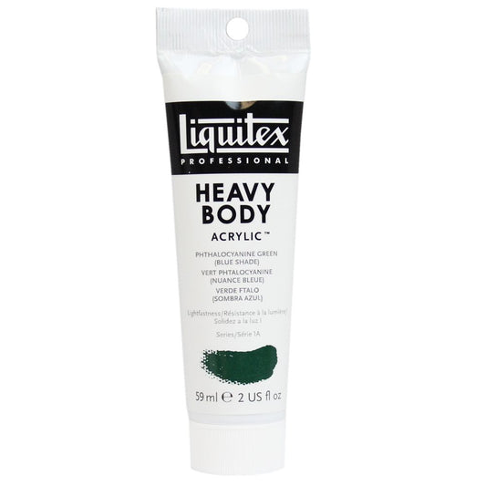 Tinta Acrílica Liquitex Heavy Body 317 Phthalocyanine Green (Blue Shade) 59ml