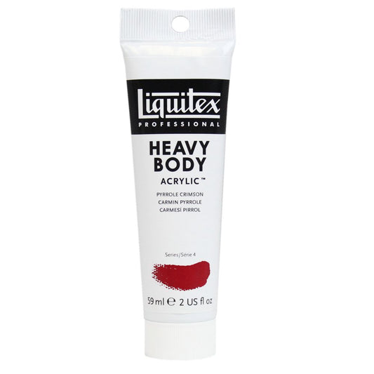 Tinta Acrílica Liquitex Heavy Body 326 Pyrrole Crimson 59ml