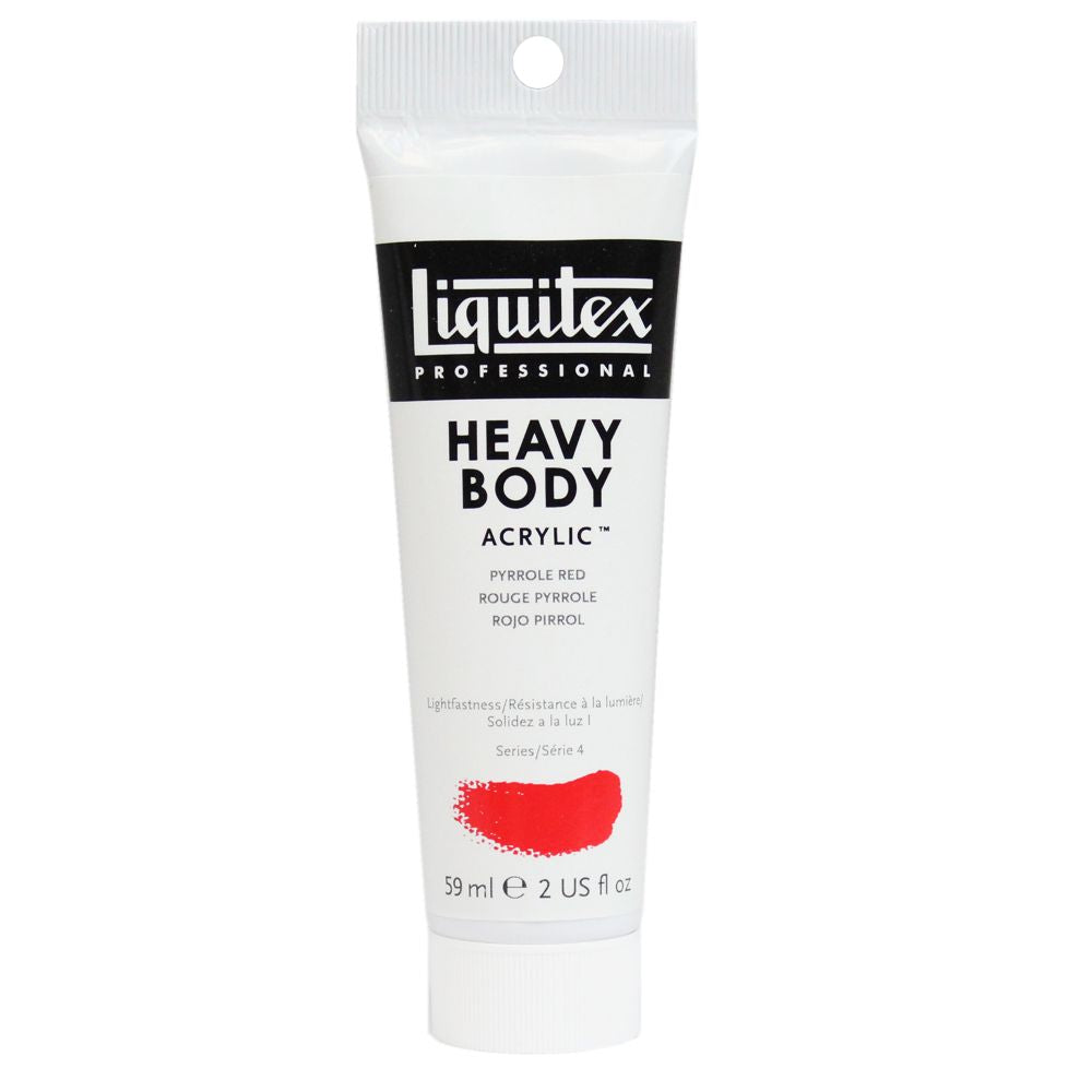Tinta Acrílica Liquitex Heavy Body 321 Pyrrole Red 59ml