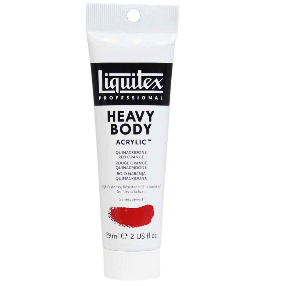 Tinta Acrílica Liquitex Heavy Body 109 Quinacridone Red Orange 59ml