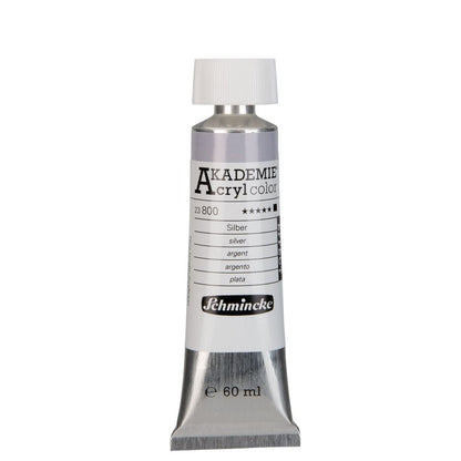 Tinta Acrílica Schmincke Akademie 60ml Tom Metálico