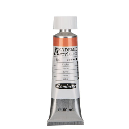 Tinta Acrílica Schmincke Akademie 60ml Tom Metálico