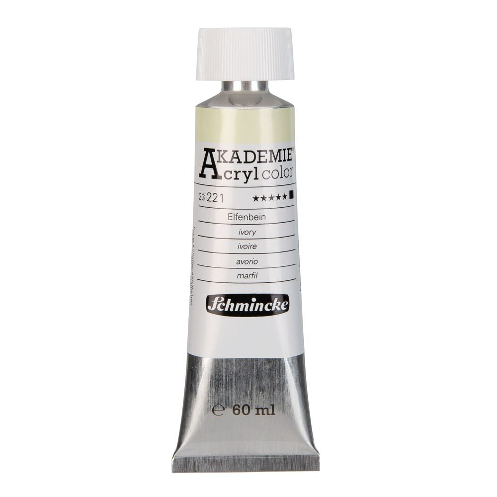 Tinta Acrílica Schmincke Akademie 60ml 221 Ivory