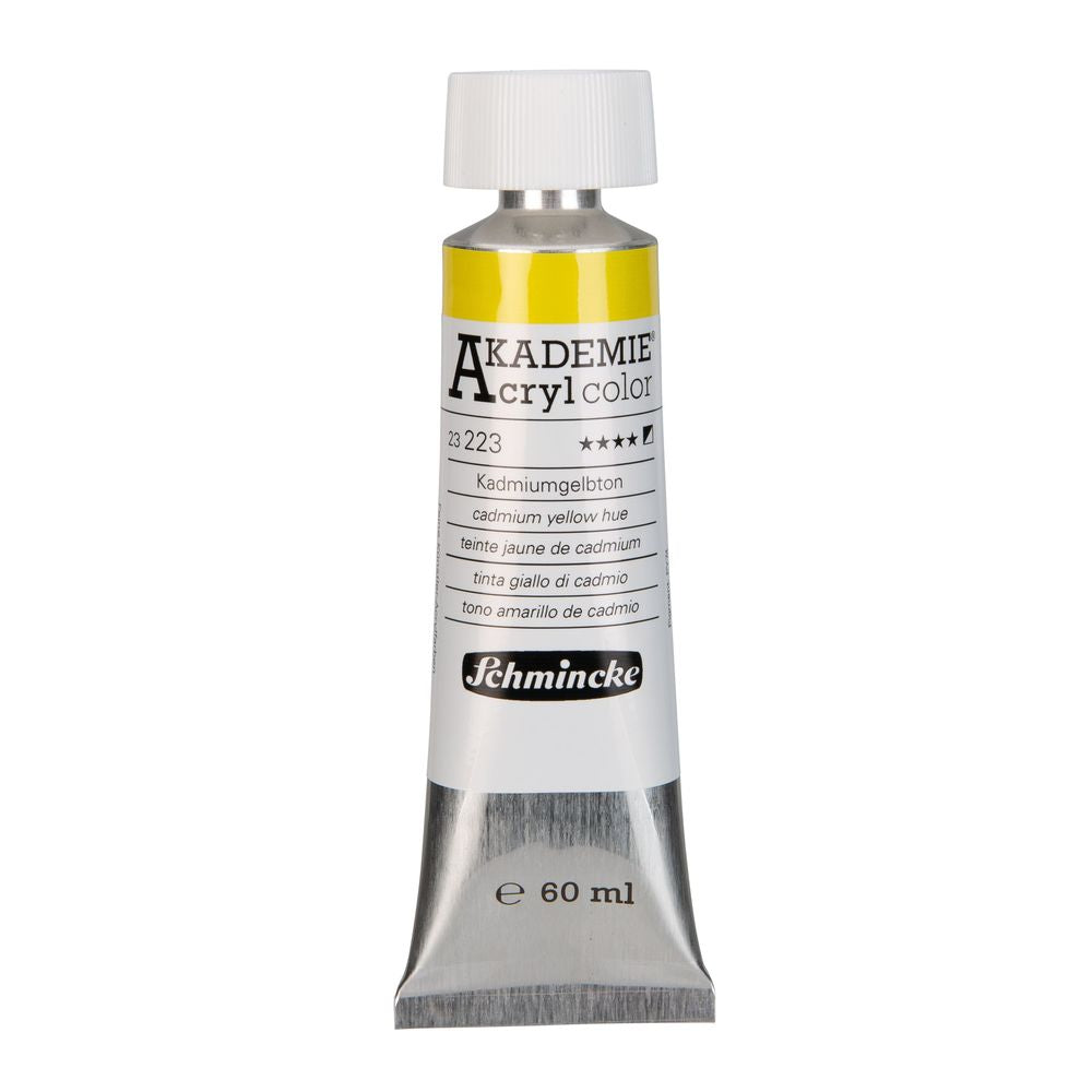 Tinta Acrílica Schmincke Akademie 60ml 223 Cadmium Yellow Hue