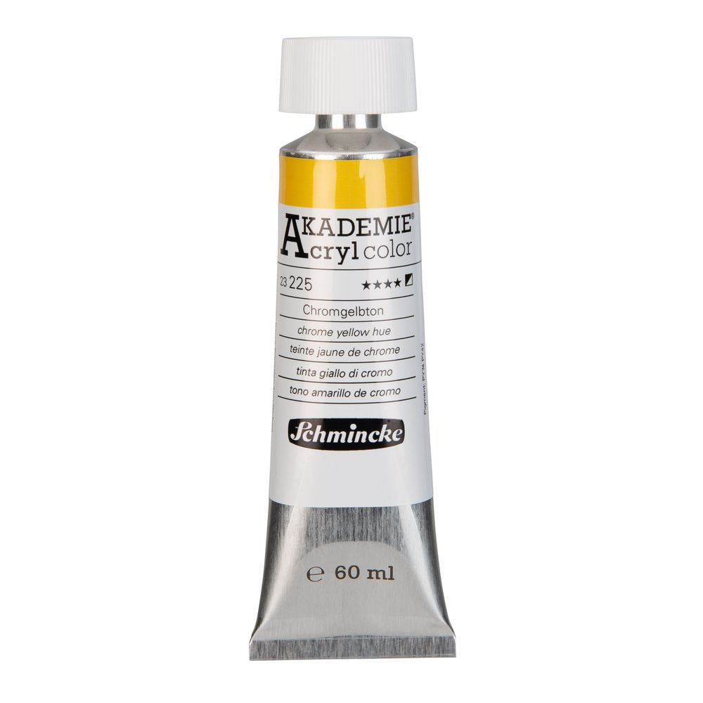 Tinta Acrílica Schmincke Akademie 60ml 225 Chrome Yellow Hue
