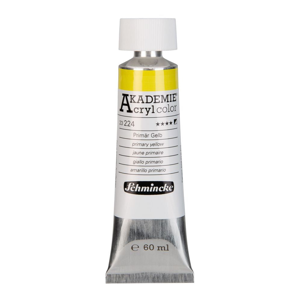 Tinta Acrílica Schmincke Akademie 60ml 224 Primary Yellow