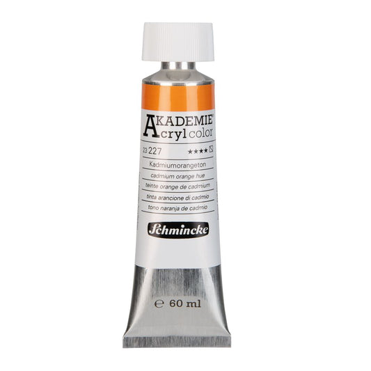 Tinta Acrílica Schmincke Akademie 60ml 227 Cadmium Orange Hue