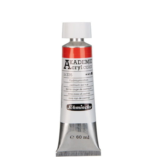 Tinta Acrílica Schmincke Akademie 60ml 335 Cadmium Red Hue
