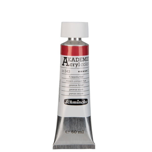 Tinta Acrílica Schmincke Akademie 60ml 343 Alizarin Crimson Hue
