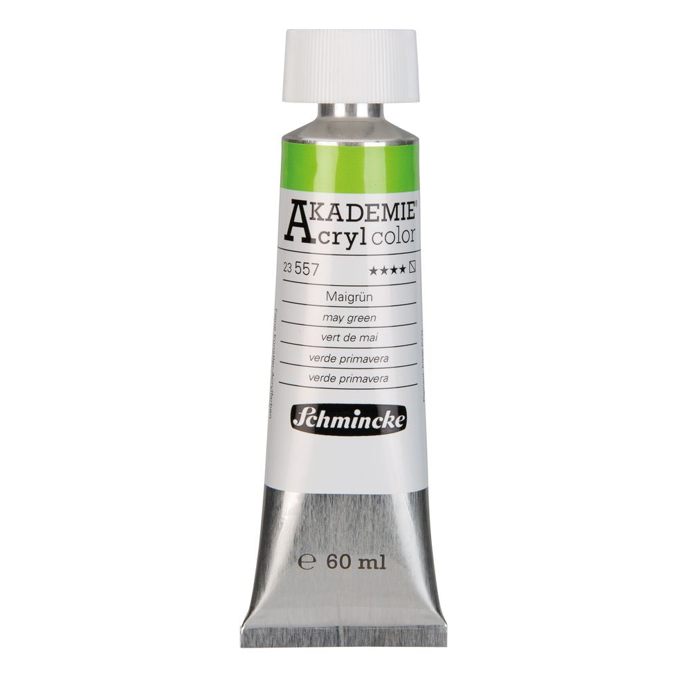 Tinta Acrílica Schmincke Akademie 60ml 557 May Green