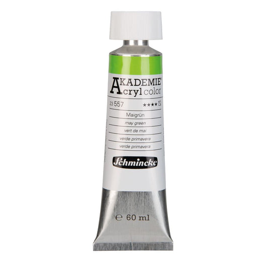 Tinta Acrílica Schmincke Akademie 60ml 557 May Green