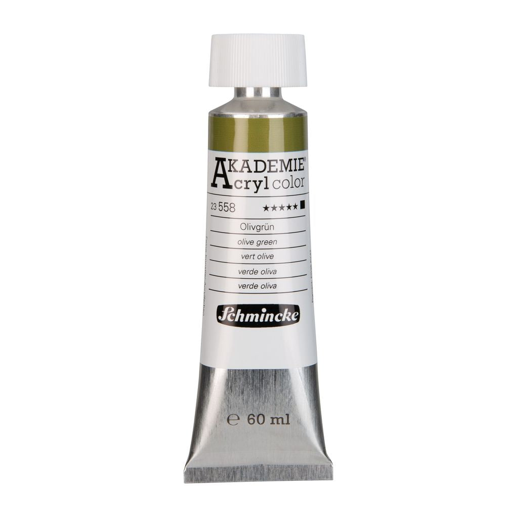 Tinta Acrílica Schmincke Akademie 60ml 558 Olive Green