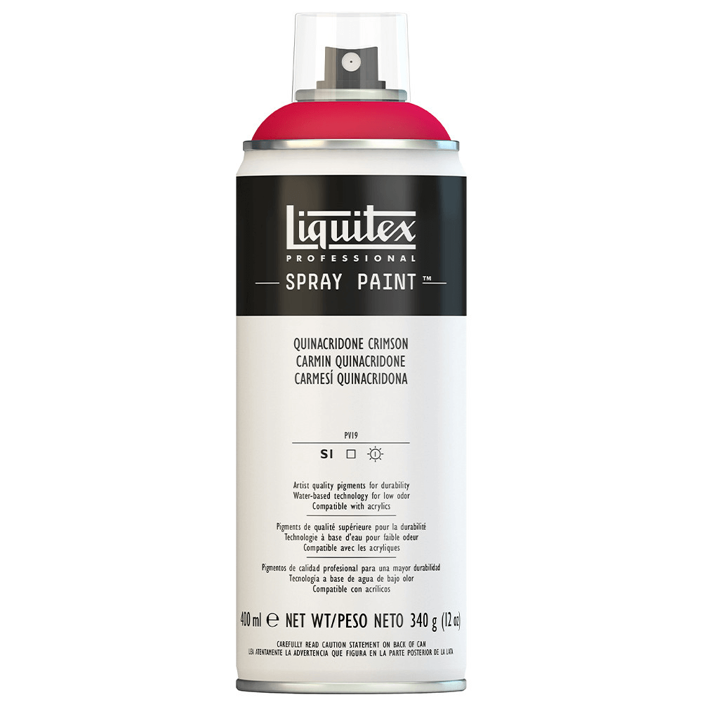 Tinta Acrílica Spray Liquitex 400ml 0110 Quinaquidrone Crimson