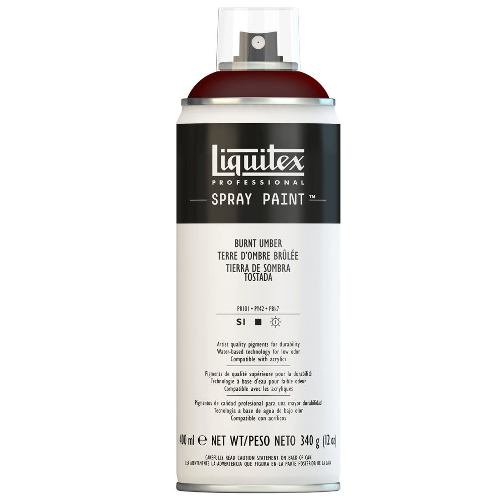 Tinta Acrílica Spray Liquitex 400ml 0128 Burnt Umber