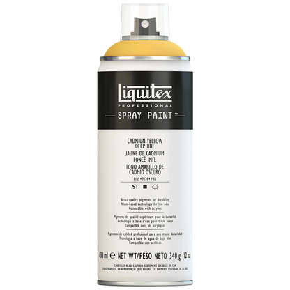 Tinta Acrílica Spray Liquitex 400ml 0163 Cadmium Yellow Deep Hue