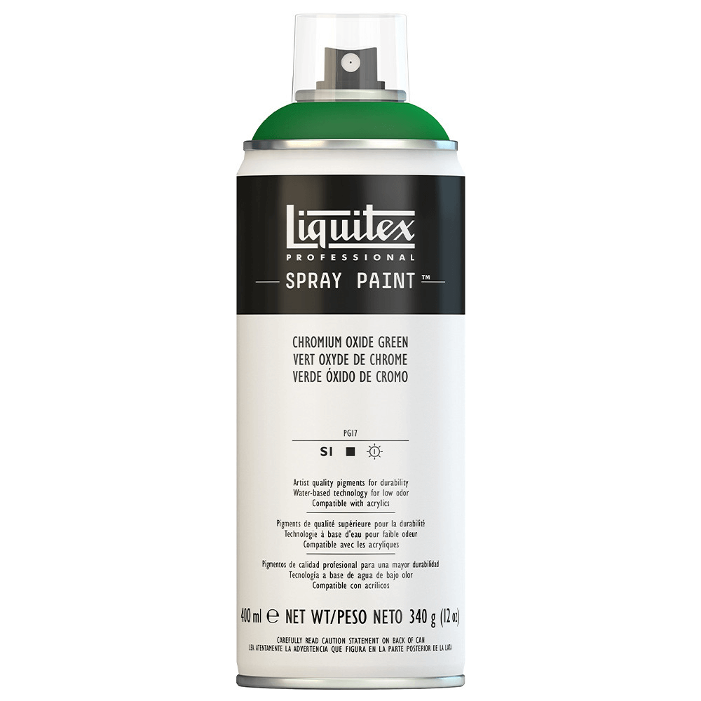 Tinta Acrílica Spray Liquitex 400ml 0166 Chromium Oxide Green