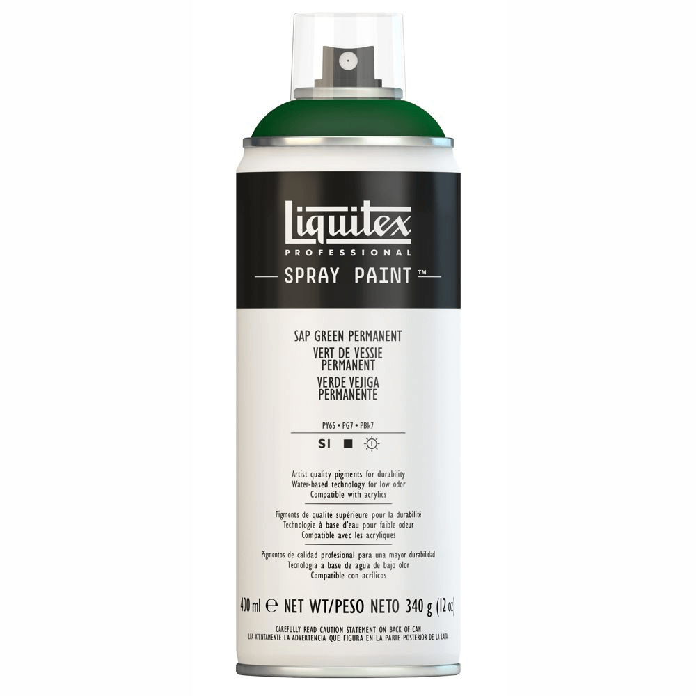 Tinta Acrílica Spray Liquitex 400ml 0315 Sap Green Permanent