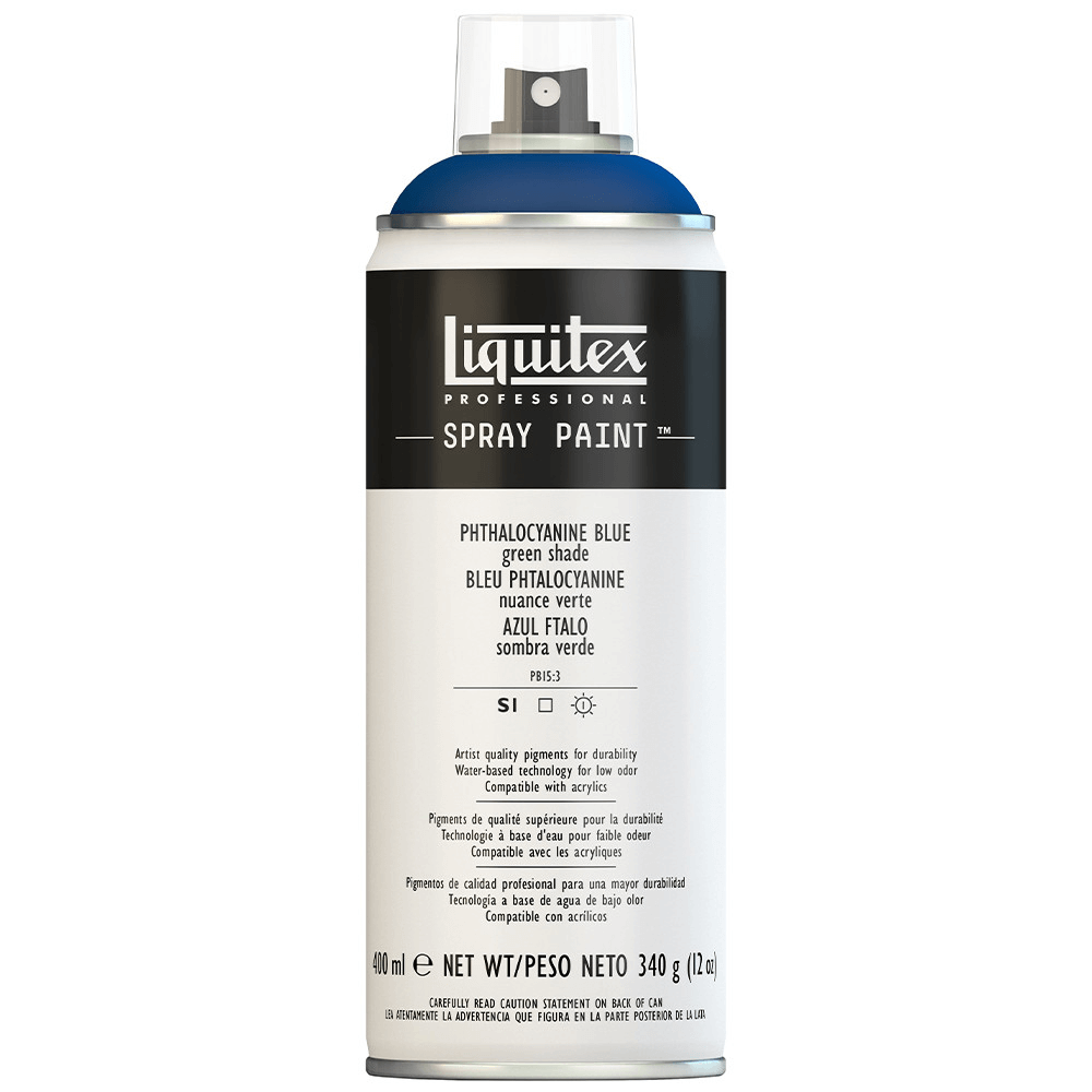 Tinta Acrílica Spray Liquitex 400ml 0316 Phthalo Blue (Green Shade)