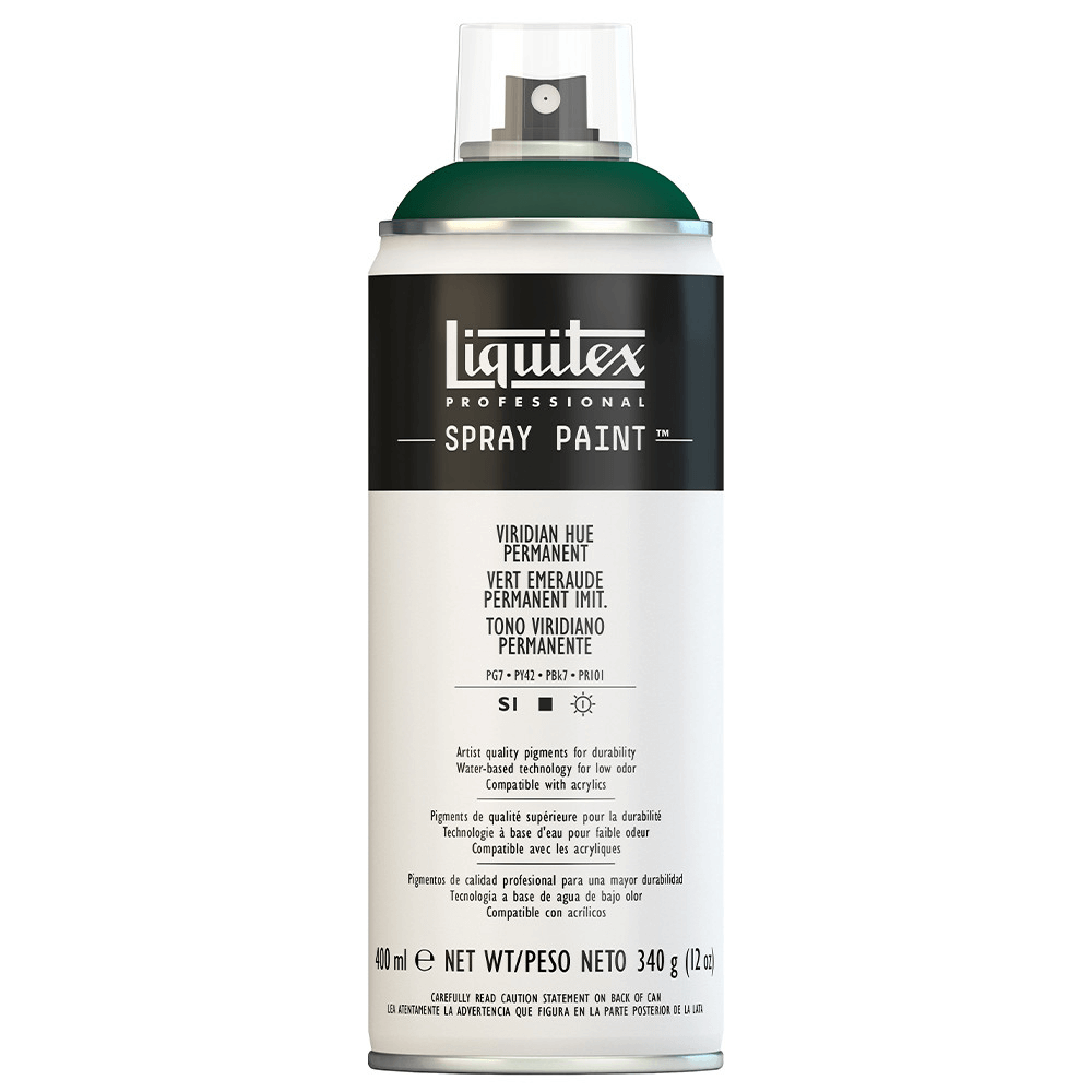 Tinta Acrílica Spray Liquitex 400ml 0398 VIridian Hue Permanent