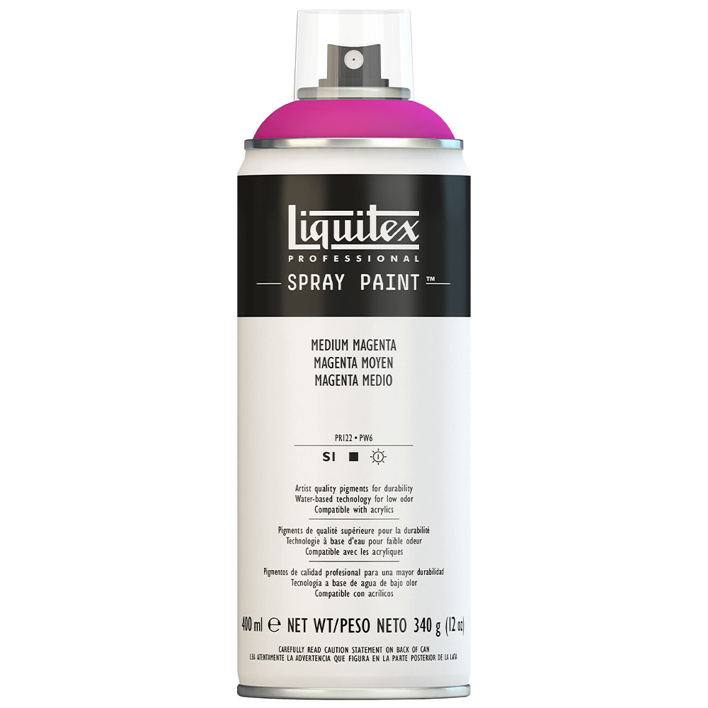 Tinta Acrílica Spray Liquitex 400ml 0500 Medium Magenta