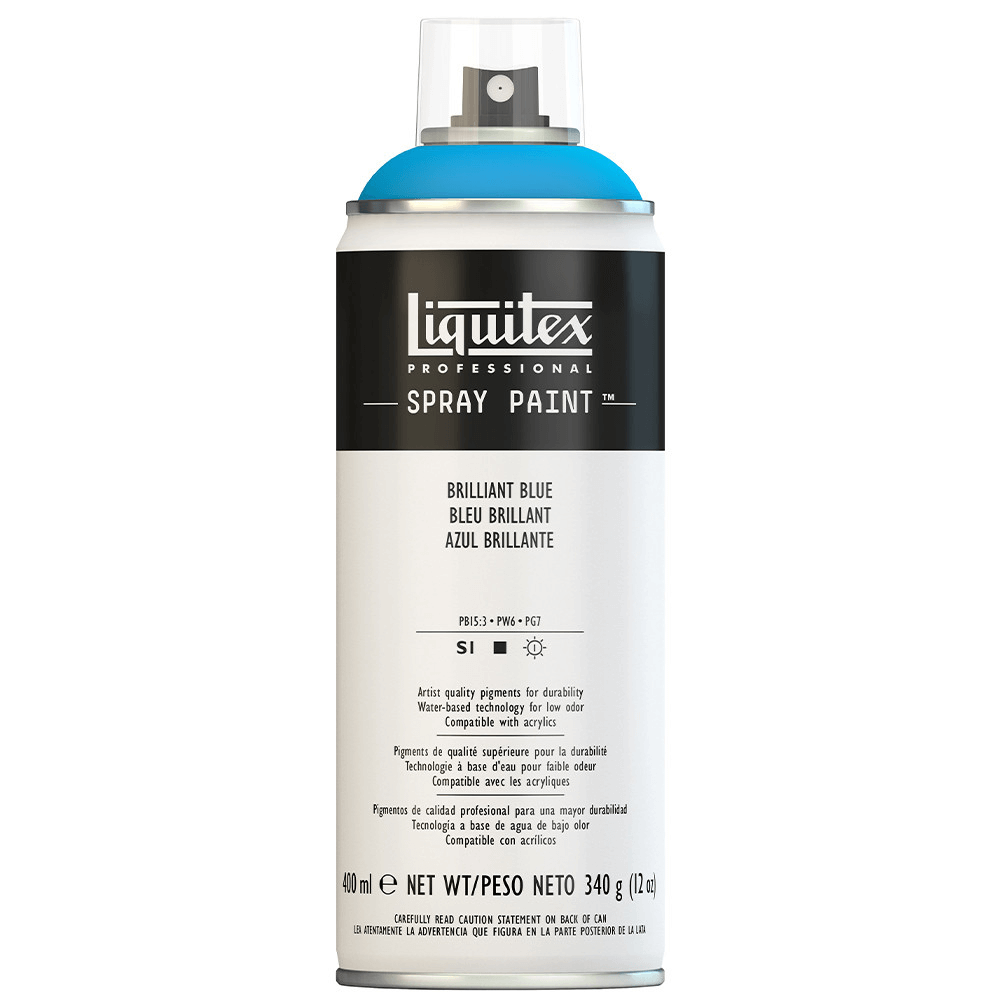 Tinta Acrílica Spray Liquitex 400ml 0570 Brilliant Blue