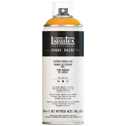 Tinta Acrílica Spray Liquitex 400ml 0720 Cadmiun Orange Hue 