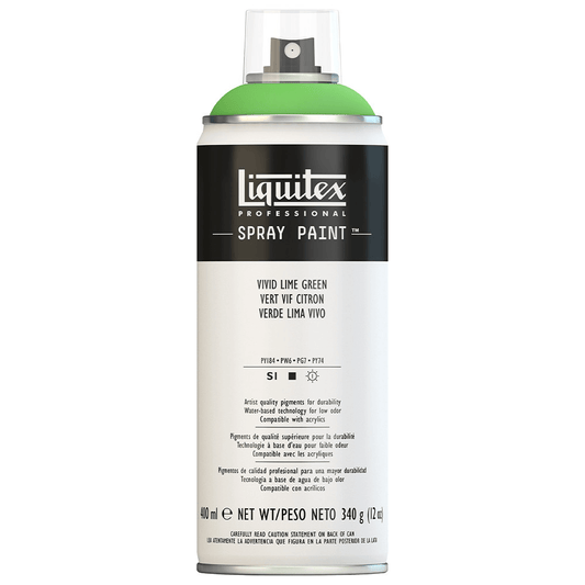 Tinta Acrílica Spray Liquitex 400ml 0740 Vivid Lime Green