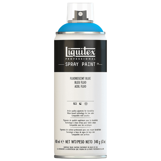 Tinta Acrílica Spray Liquitex 400ml 0984 Fluorescent Blue