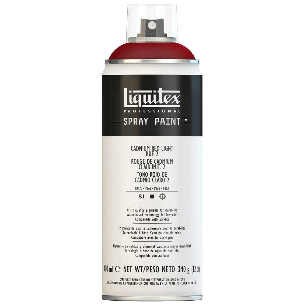 Tinta Acrílica Spray Liquitex 400ml 2510 Cadmium Red Light Hue 2