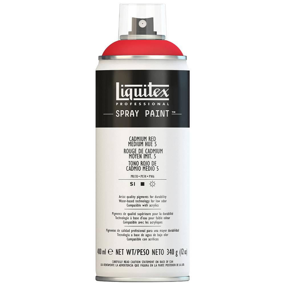 Tinta Acrílica Spray Liquitex 400ml 5151 Cadmium Red Medium Hue 5