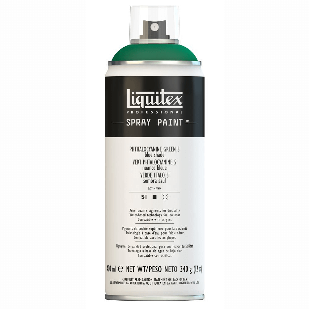 Tinta Acrílica Spray Liquitex 400ml 5317 Phthalo Green 5 (Blue Shade)