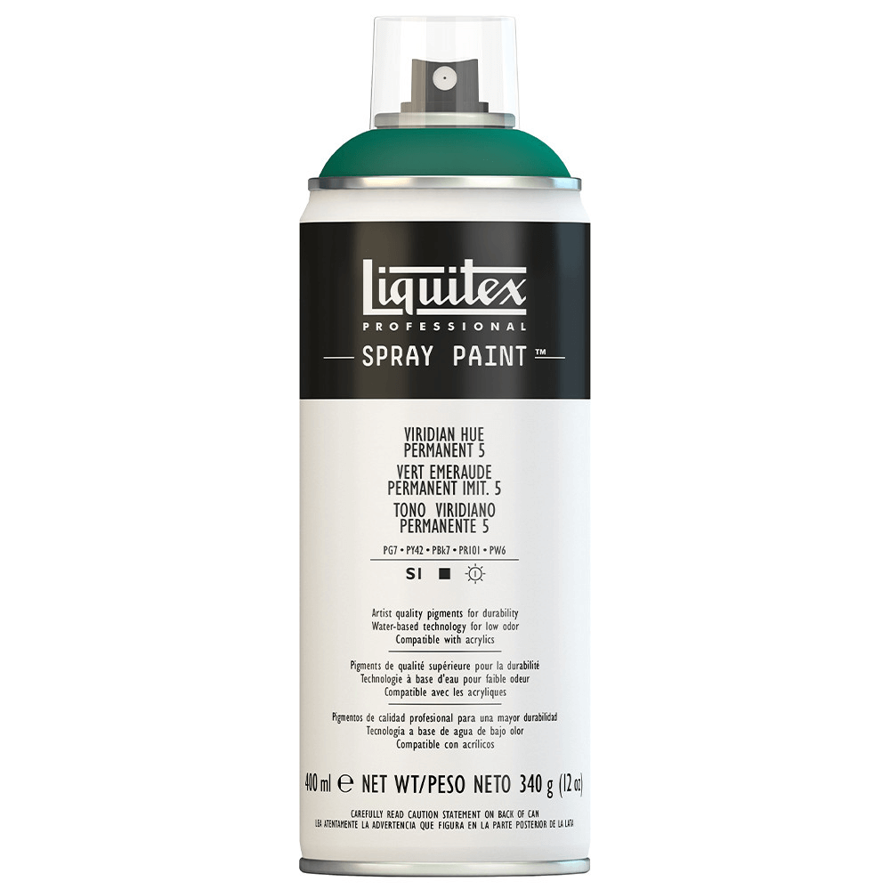 Tinta Acrílica Spray Liquitex 400ml 5398 Viridian Hue Permanent 5