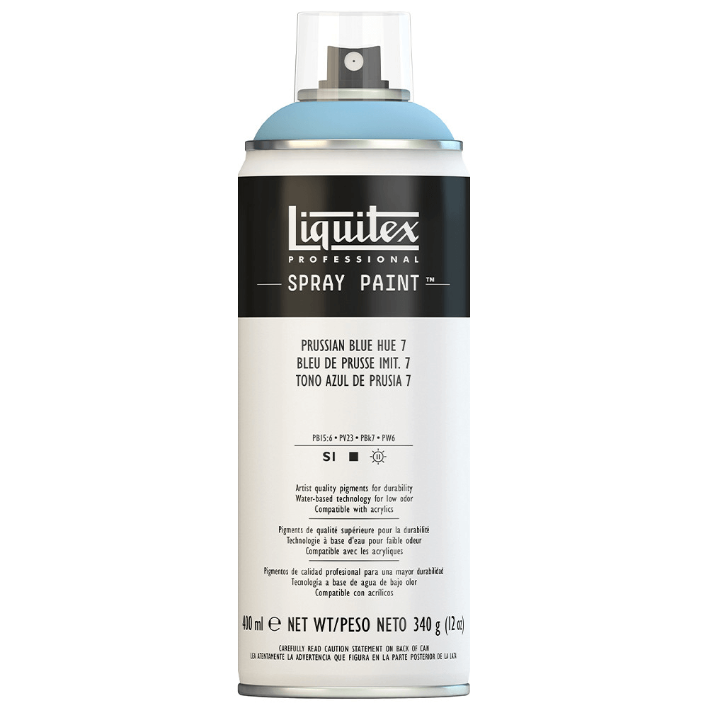 Tinta Acrílica Spray Liquitex 400ml 7320 Prussian Blue Hue 7