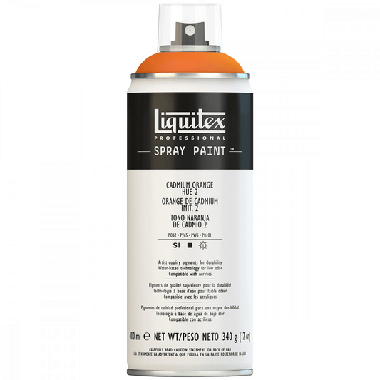 Tinta Acrílica Spray Liquitex 400ml 2720 Cadmium Orange Hue 2