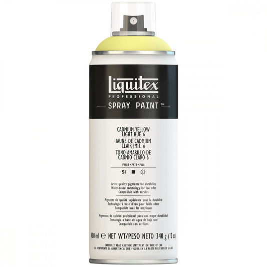 Tinta Acrílica Spray Liquitex 400ml 6159 Cadmium Yellow Light Hue 6