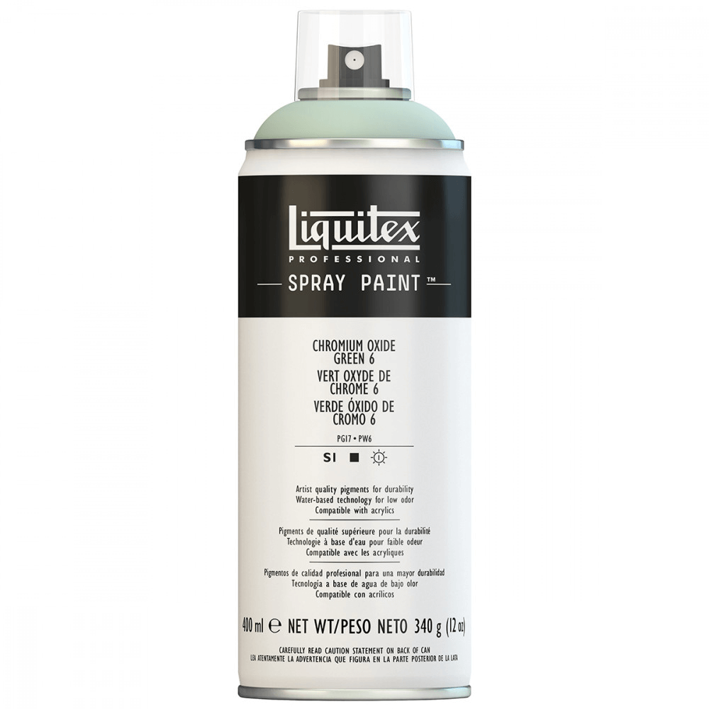 Tinta Acrílica Spray Liquitex 400ml 6166 Chromium Oxide Green 6