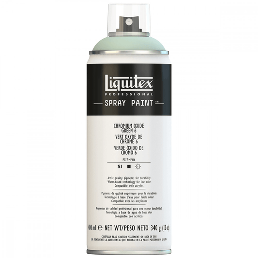 Tinta Acrílica Spray Liquitex 400ml 6166 Chromium Oxide Green 6