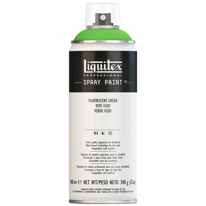 Tinta Acrílica Spray Liquitex 400ml 985 Fluorescent Green