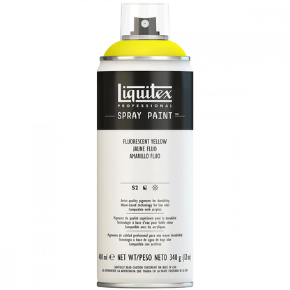 Tinta Acrílica Spray Liquitex 400ml 0981 Fluorescent Yellow