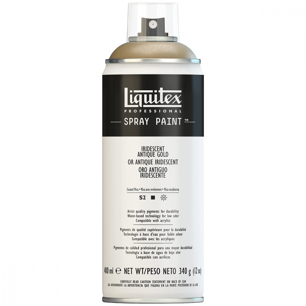 Tinta Acrílica Spray Liquitex 400ml 0237 Iridescent Antique Gold